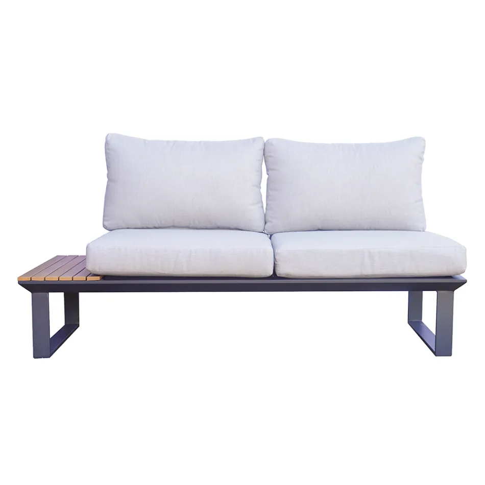 Salon de Jardin Composé de 2 Canapés et Table Centrale - Pippo Viadurini