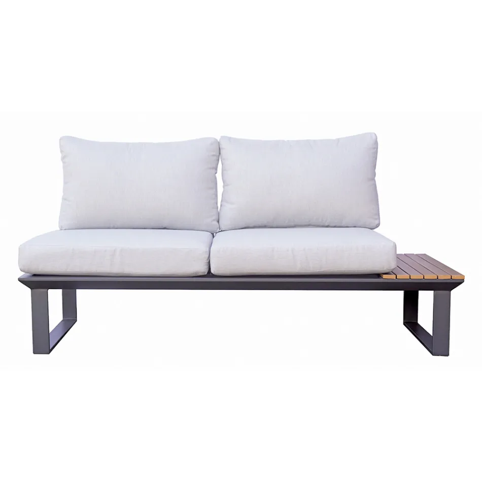 Salon de Jardin Composé de 2 Canapés et Table Centrale - Pippo Viadurini