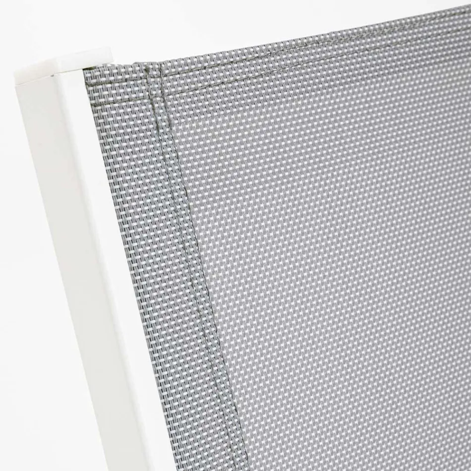 Salon de jardin avec 1 canapé, 2 fauteuils et 1 table basse - Plan Viadurini