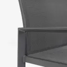 Salon de jardin avec 1 canapé, 2 fauteuils et 1 table basse - Plan Viadurini