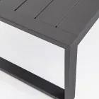 Salon de jardin avec 1 canapé, 2 fauteuils et 1 table basse - Plan Viadurini