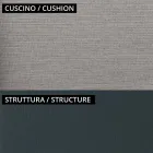 Salon de jardin avec 2 fauteuils et 1 canapé 2 places Made in Italy - Fontana Viadurini