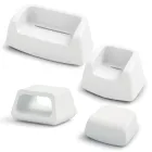 Salon de jardin en polyéthylène coloré Made in Italy 4 pièces - Nibs Viadurini