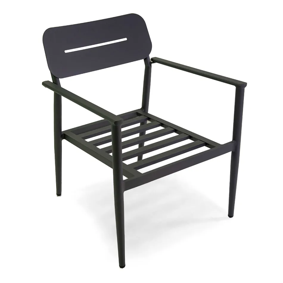 Salon de jardin en aluminium de différentes finitions - Souvenir Viadurini