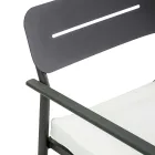 Salon de jardin en aluminium avec différentes finitions - Souvenir Viadurini