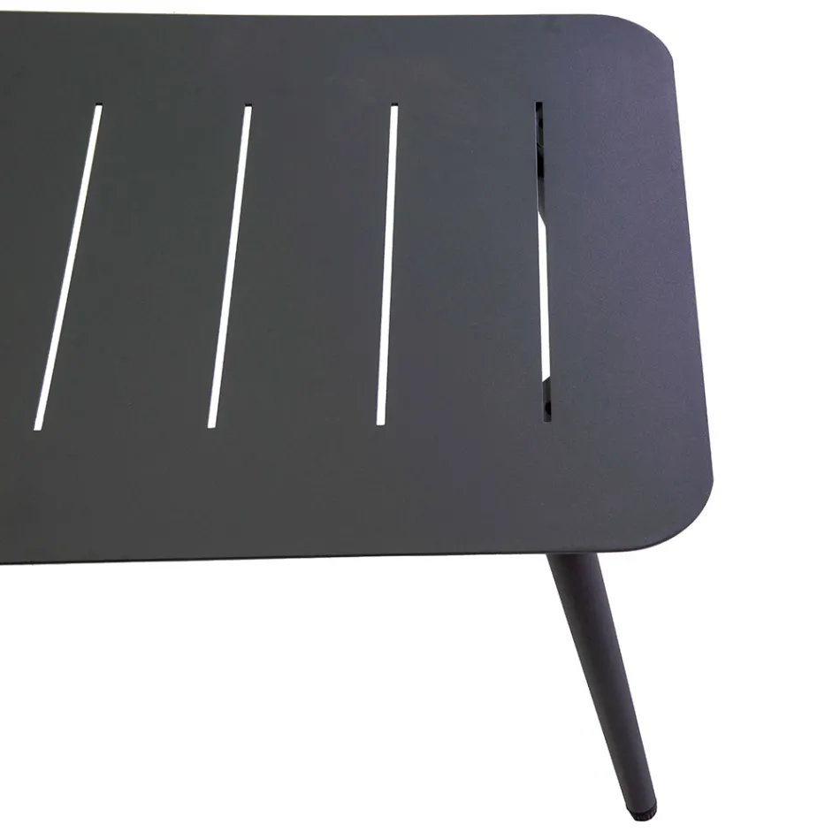 Salon de jardin en aluminium de différentes finitions - Souvenir Viadurini