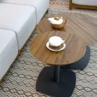 Salon en aluminium avec effet bois par transfert thermique - Camper Viadurini