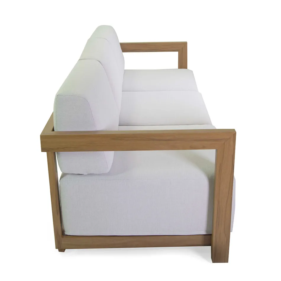 Salon en aluminium avec effet bois par transfert thermique - Camper Viadurini