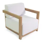 Salon en aluminium avec effet bois par transfert thermique - Camper Viadurini