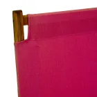 Salon en bois d'acacia huilé, couleur naturelle et tissu - Bottega Viadurini