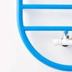 Sèche-serviettes design "All Round Bubble" en acier fabriqué en Italie - Lisse Viadurini