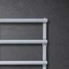 Sèche-serviettes électrique avec éléments circulaires fabriqué en Italie - Fraise Viadurini