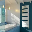 Serviette de conception électrique en acier blanc Sail Scirocco H Viadurini