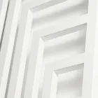 Sèche-serviettes électrique en acier au design moderne fabriqué en Italie - Potentia Viadurini