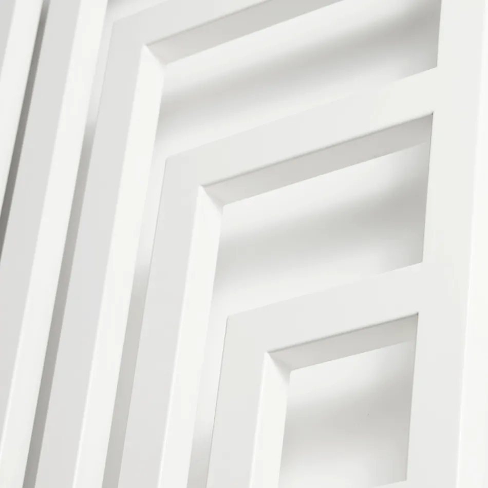 Sèche-serviettes électrique en acier au design moderne fabriqué en Italie - Potentia Viadurini