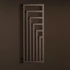 Sèche-serviettes électrique en acier au design moderne fabriqué en Italie - Potentia Viadurini