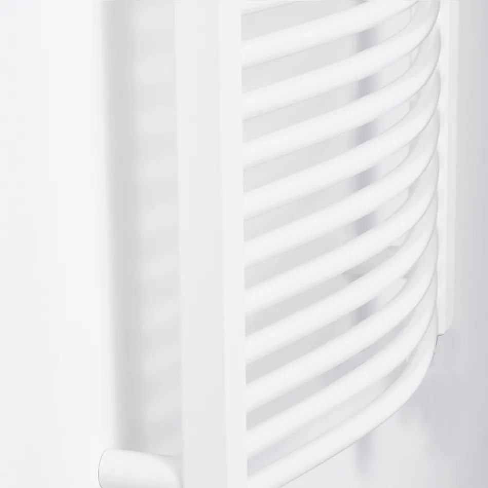 Sèche-serviettes électrique en acier de différentes couleurs fabriqué en Italie - Ibis Viadurini