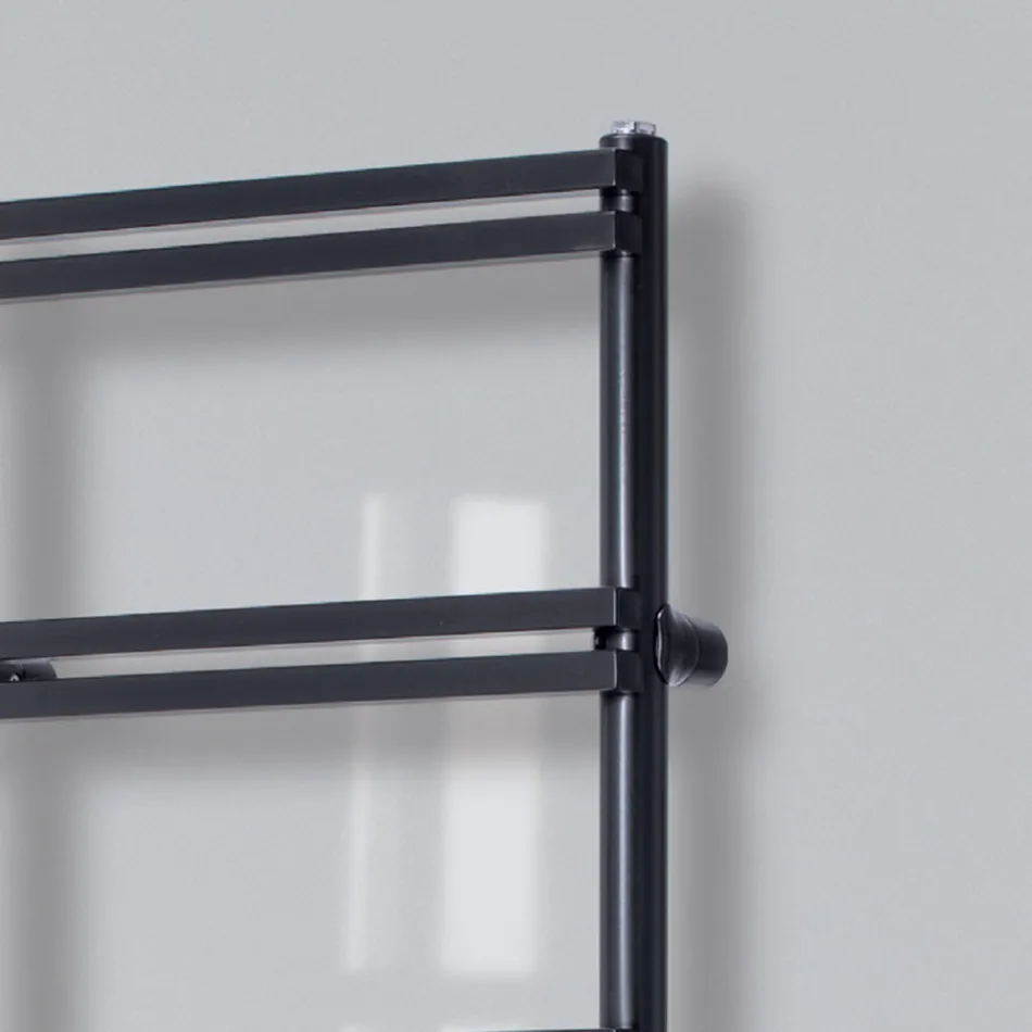 Sèche-serviettes hydraulique avec collecteurs verticaux Made in Italy - Ginger Viadurini