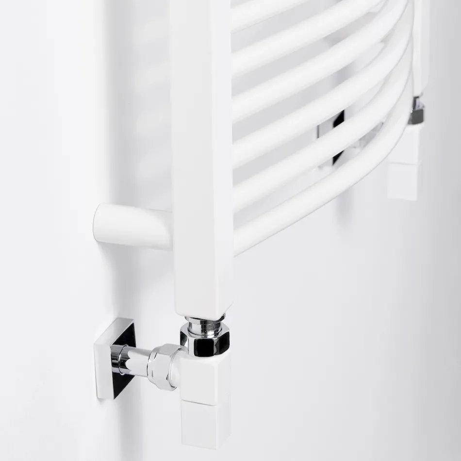 Sèche-serviettes hydraulique en acier de différentes couleurs fabriqué en Italie - Ibis Viadurini