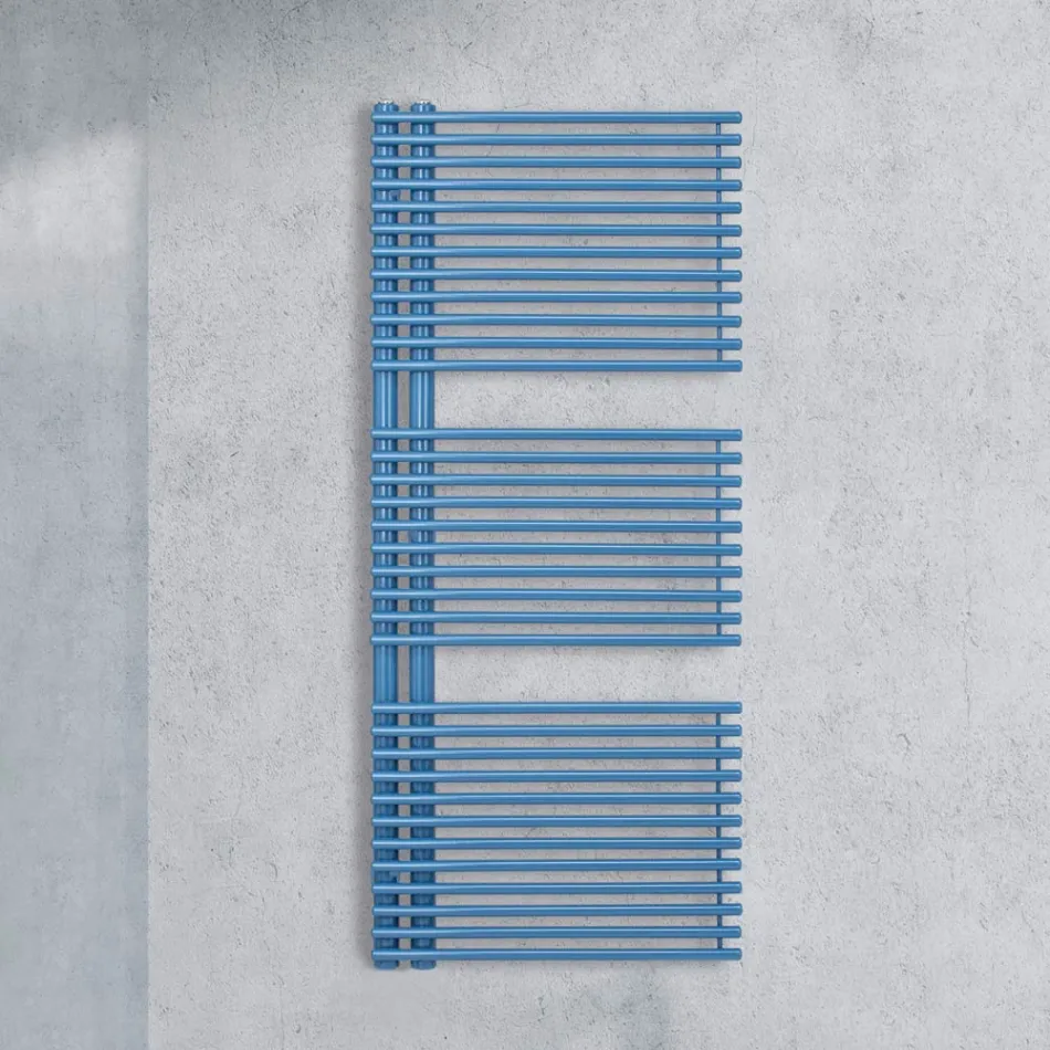 Sèche-serviettes électrique en acier au carbone - Cacahuètes Viadurini
