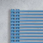 Sèche-serviettes en acier au carbone avec système électrique - Peanuts Viadurini