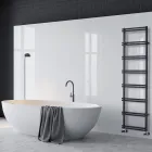 Sèche-serviettes mixtes avec collecteurs verticaux fabriqués en Italie - Ginger Viadurini