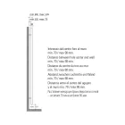 Sèche-serviettes hydraulique simple en acier au carbone antirouille fabriqué en Italie - Alan Viadurini