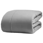 Chauffe-lit double 350 gr/m2 en pur coton teint en pièce - Délicatesse Viadurini