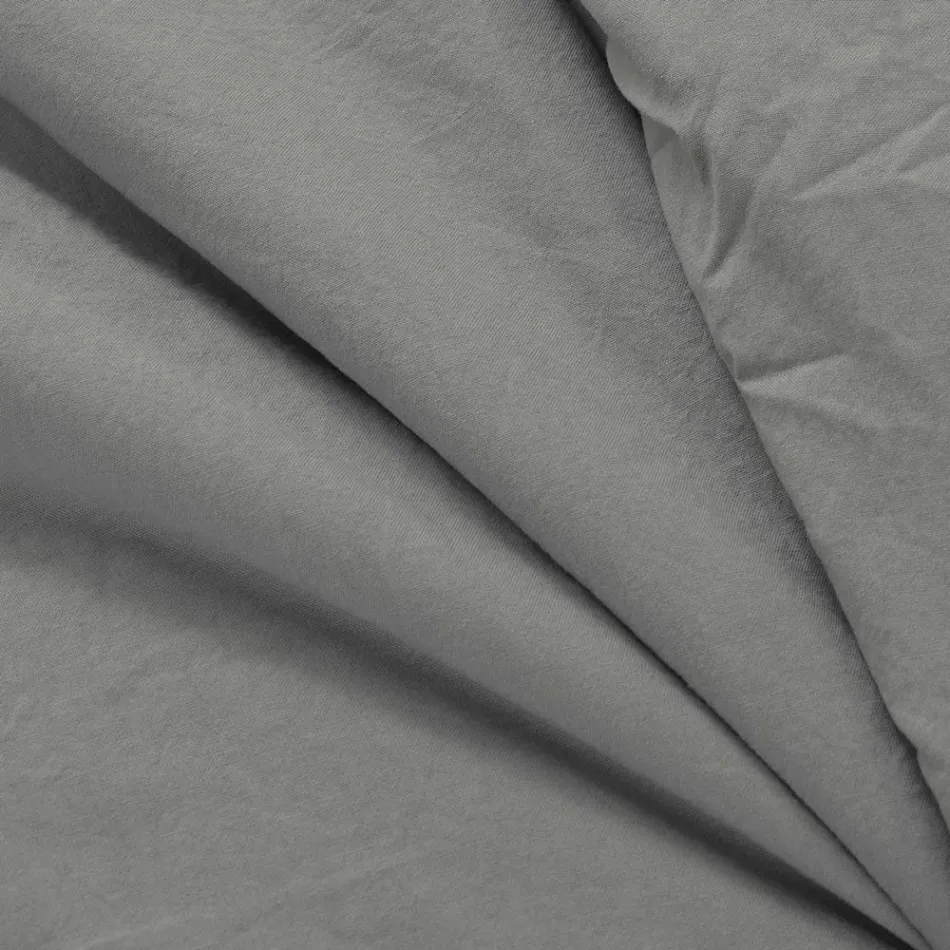 Chauffe-lit double 350 gr/m2 en pur coton teint en pièce - Délicatesse Viadurini