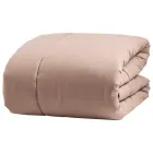 Chauffe-lit double 350 gr/m2 en pur coton teint en pièce - Délicatesse Viadurini