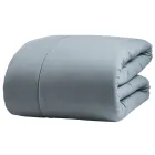 Chauffe-lit double 350 gr/m2 en pur coton teint en pièce - Délicatesse Viadurini