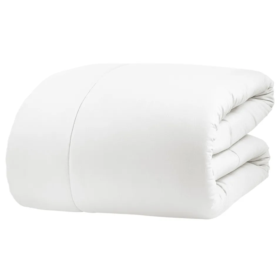 Chauffe-lit double 350 gr/m2 en pur coton teint en pièce - Délicatesse Viadurini