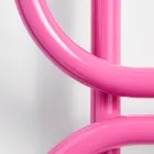 Sèche-serviettes hydraulique rond en acier coloré fabriqué en Italie - Chaîne Viadurini