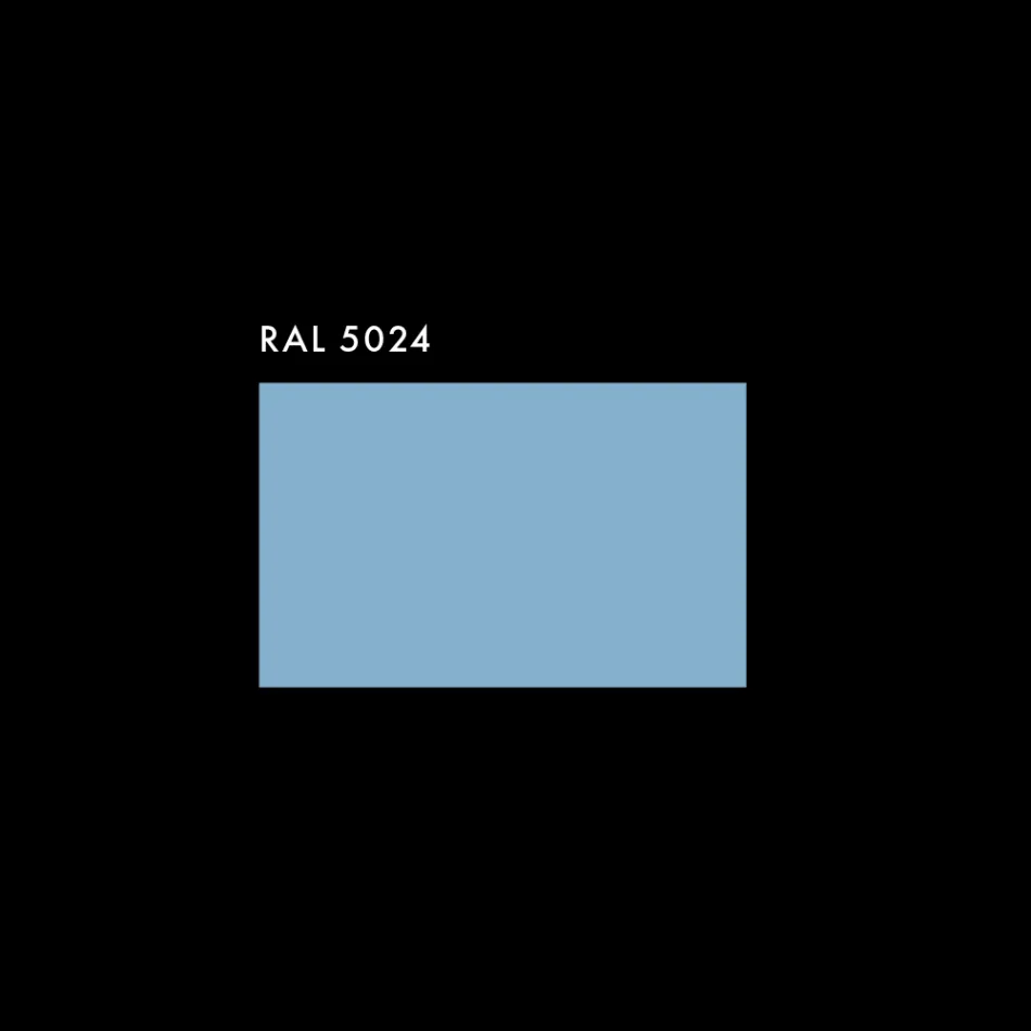 Sèche-serviettes hydraulique rond en acier coloré fabriqué en Italie - Chaîne Viadurini