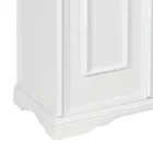 Meuble à chaussures avec 1 tiroir et 2 portes en bois Made in Italy - Lasa Viadurini