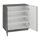 Meuble à chaussures pour salon avec 2 portes en mélamine Made in Italy - Popilio Viadurini