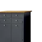 Meuble à chaussures en bois plaqué Toulipier Made in Italy - Visnus Viadurini