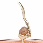 Plateau Casse-Noisette en Cuivre Étamé Design Artisanal 24 cm - Paronzo Viadurini