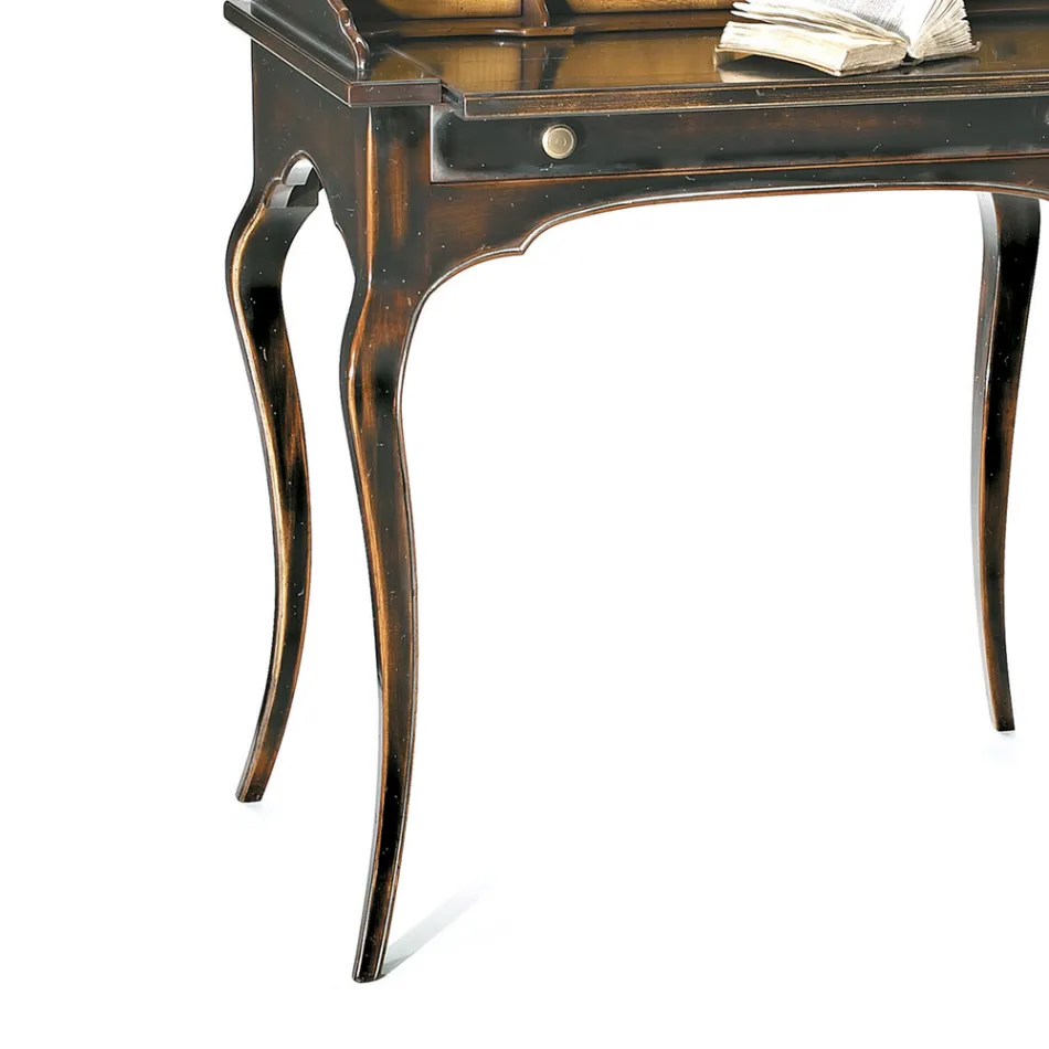 Bureau avec 5 tiroirs et plateau amovible fabriqué en Italie - Maia Viadurini