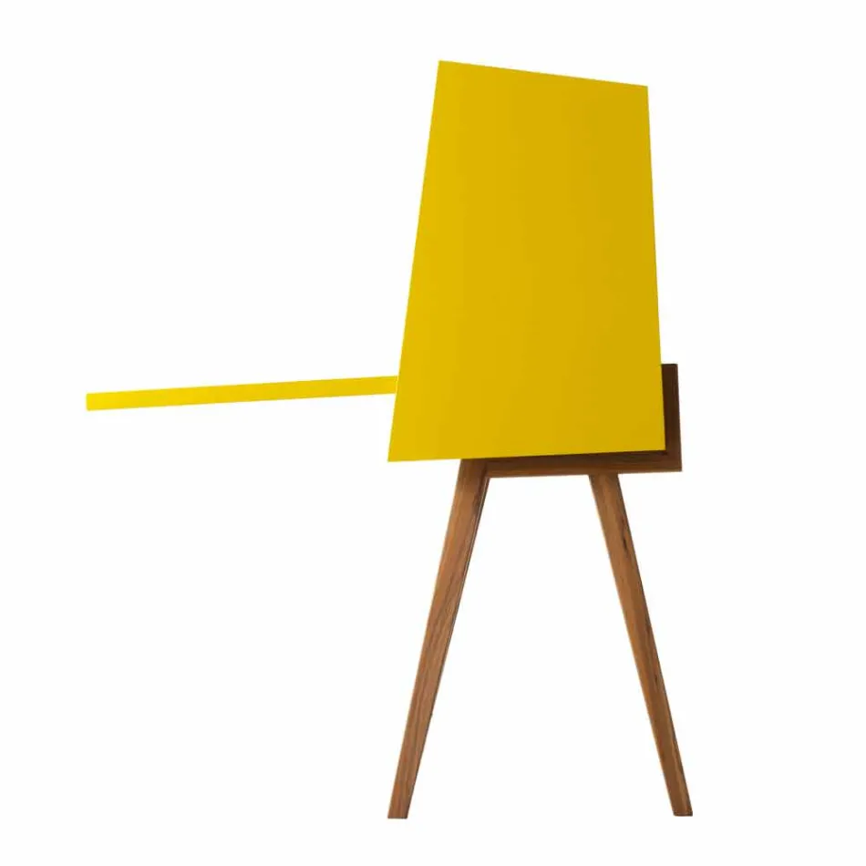 Bureau design multicouche en bois Grilli Hemingway made Italy Viadurini