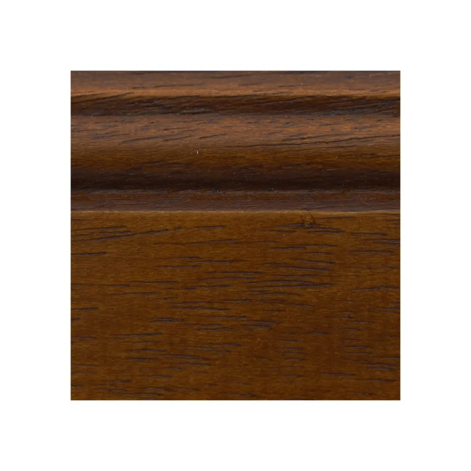 Bureau avec 5 tiroirs en merisier patiné Made in Italy - Opi Viadurini