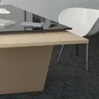 Bureau avec plateau en verre Andrea Stramigioli - Frafalla Viadurini