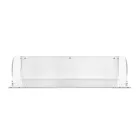 Bureau mural Otilia en plexiglas au design minimaliste, fabriqué en Italie Viadurini
