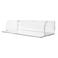 Bureau mural Otilia en plexiglas au design minimaliste, fabriqué en Italie