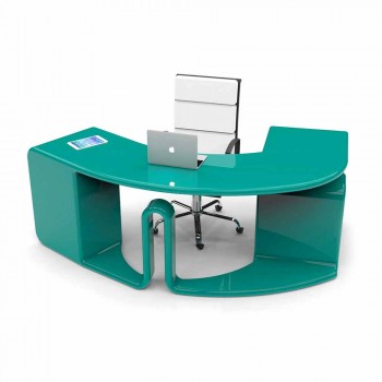 Bureau design avec tiroirs made in Italy, Milazzo