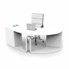 Bureau design avec tiroirs made in Italy, Milazzo Viadurini
