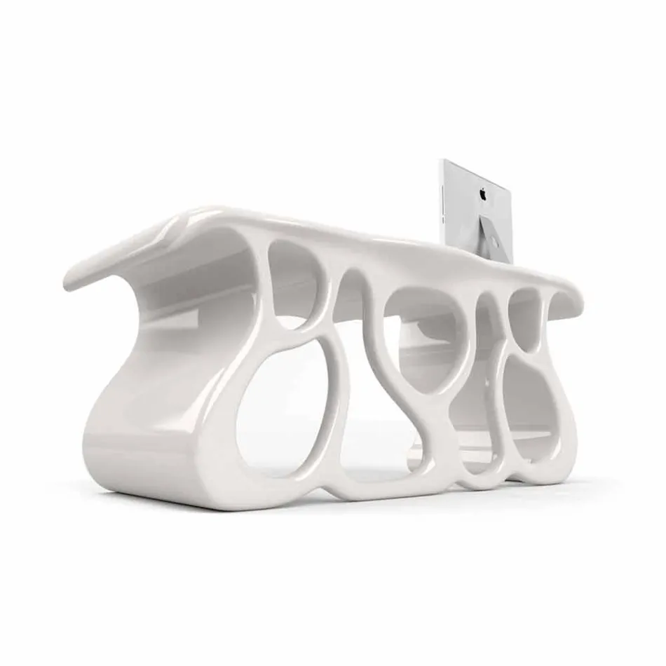 Bureau design moderne fabriqué en Italie, Mirto Viadurini