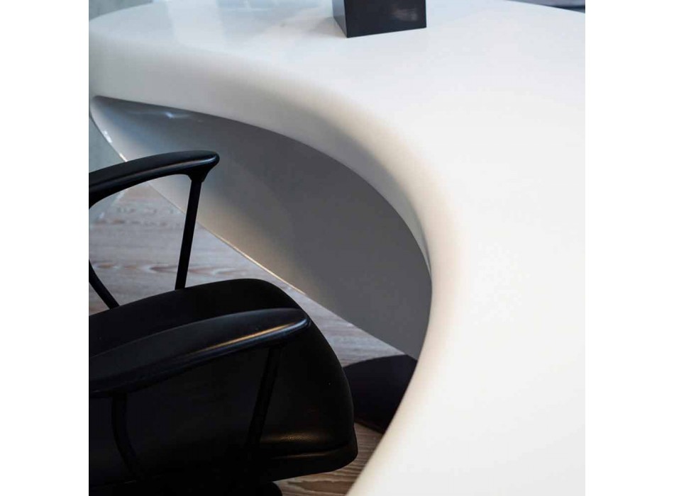 Bureau moderne Boomerang de bureau design made in Italy Viadurini