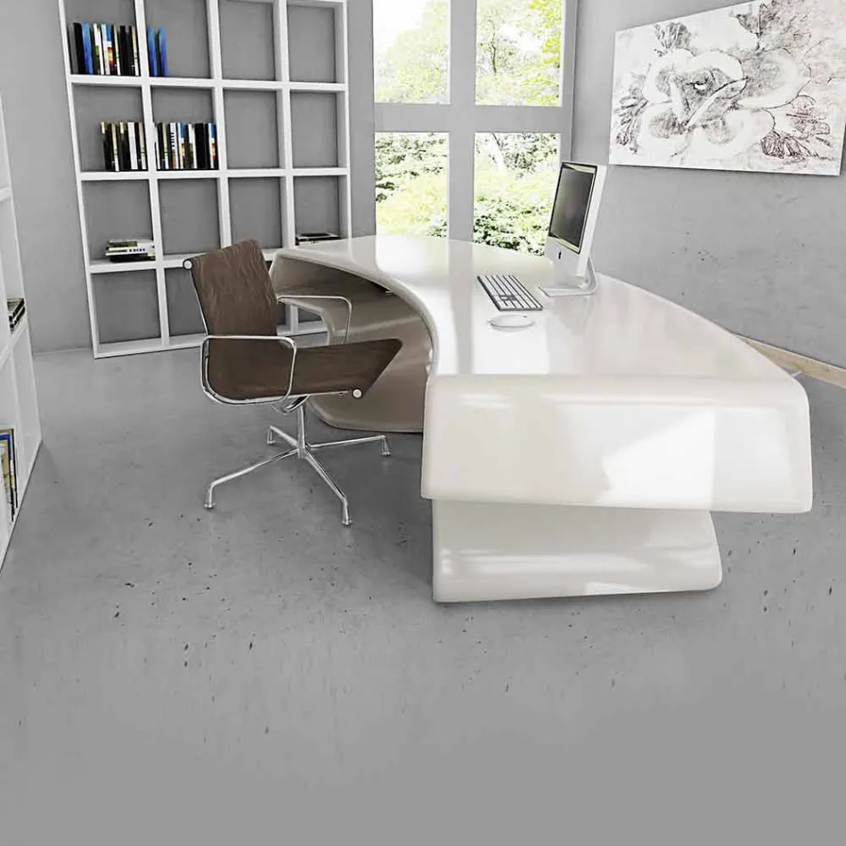 Bureau design fabriqué en Italie, Tignale Viadurini