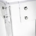 Bureau en Plexiglas Transparent Design Moderne Made in Italy - Vichy Viadurini